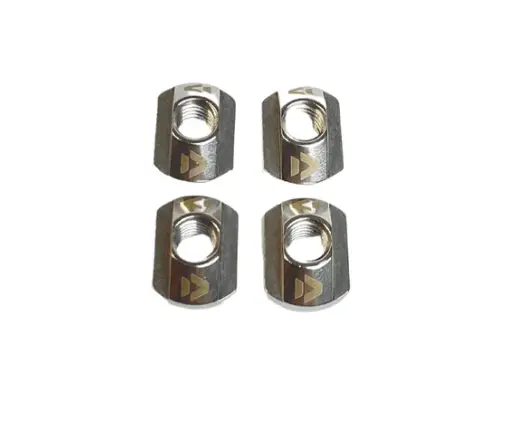 DUOTONE DTF-Foil Spare TrackNut Stainless Steel (4pcs) (SS24-onw) 42230-8303