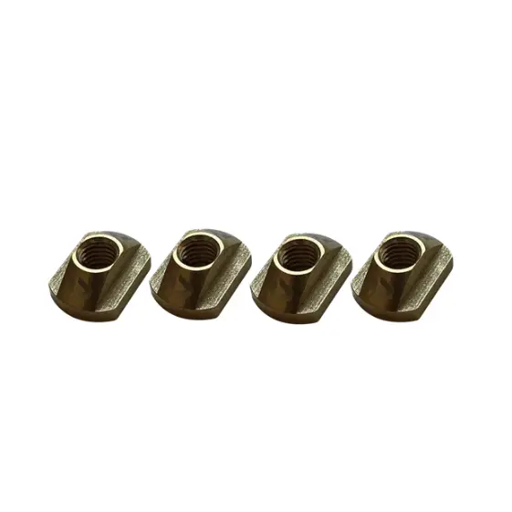 DUOTONE DTF-Foil Spare TrackNut Brass QM (4pcs) (SS24-onw) 42240-8305
