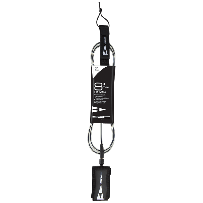 SIC MAUI SURF LEASH 8' BLACK