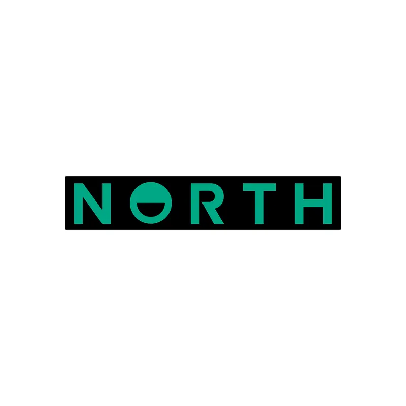 NORTH Wordmark Promo Sticker Small 241039