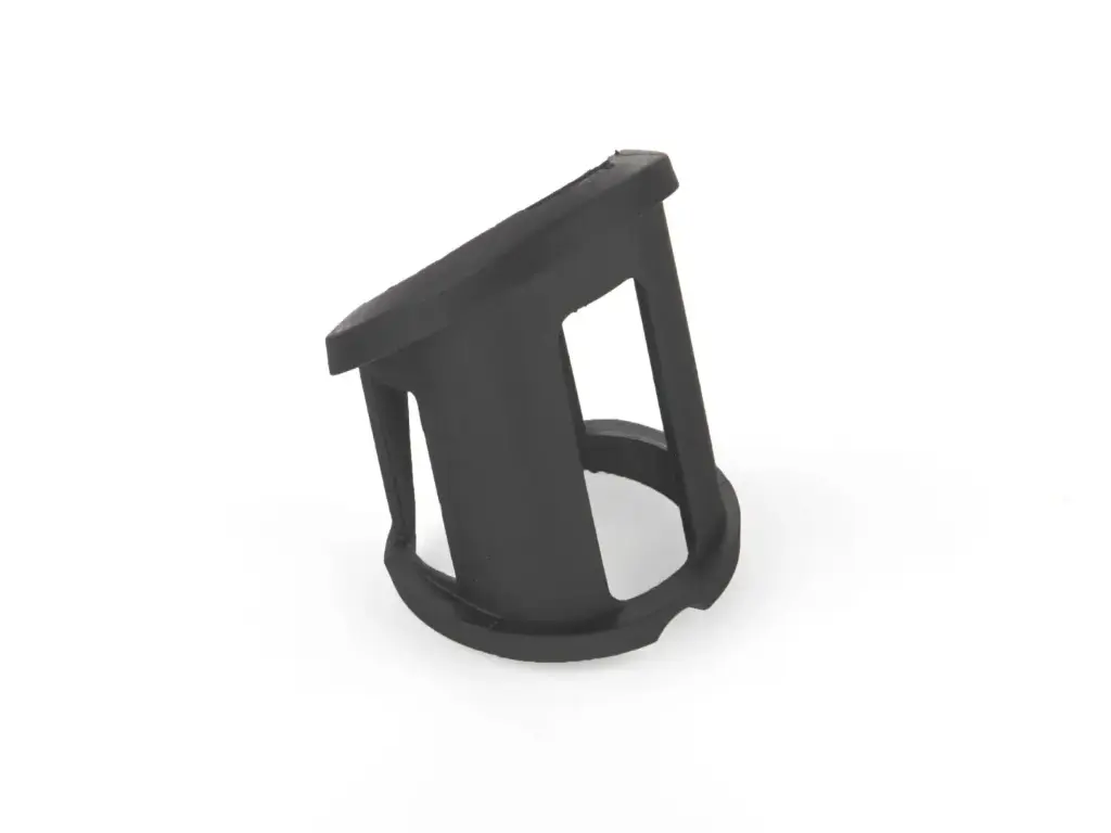 UNIFIBER Collar Outside Carbon Tail Black UF59909