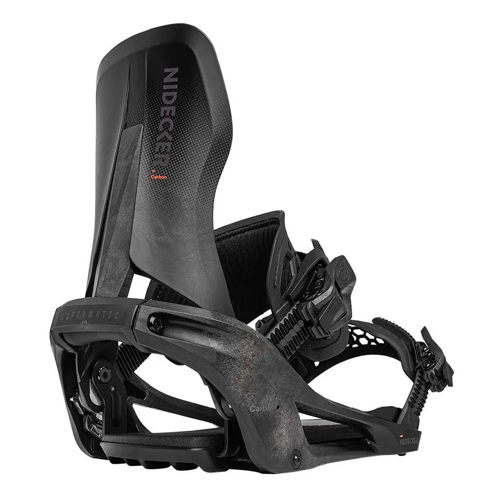 NIDECKER NDK BINDING CARBON SUPERMATIC N.27.BNU.SPC Black
