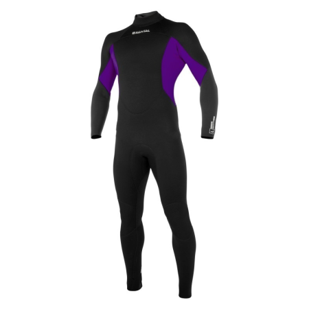 MYSTIC Rental Fullsuit 3/2mm Bzip Flatlock Unisex 35000.210325