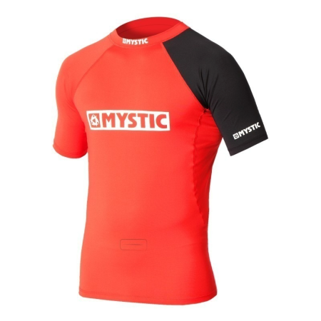 MYSTIC Event Short Sleeve Rashvest Chest Logo 35001.160230