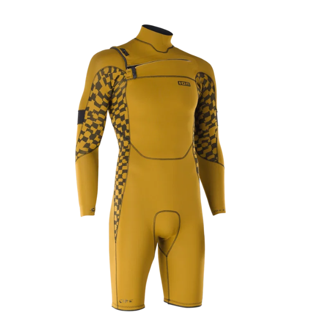 ION IOW-Wetsuit Seek Core 3/2 Shorty Long Sleeve Front Zip men 48262-4482
