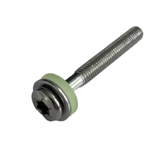 JP Fin Screw M6 - T30 including metal and rubber washer