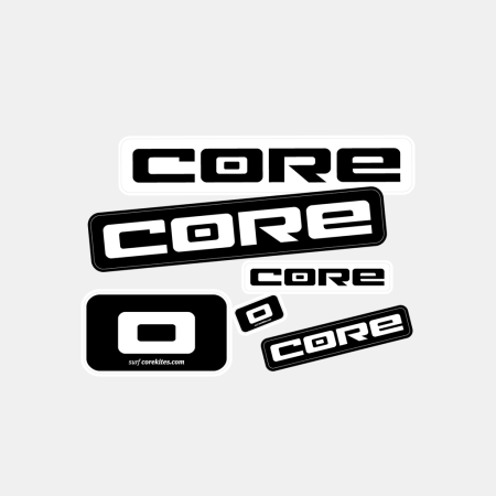 [ACMSETPP1] CORE Kiteboarding PLEASURE Sticker Set