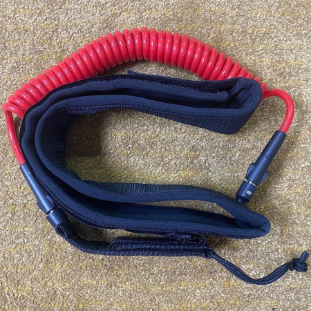 AMG 7mm 10' waist Leash