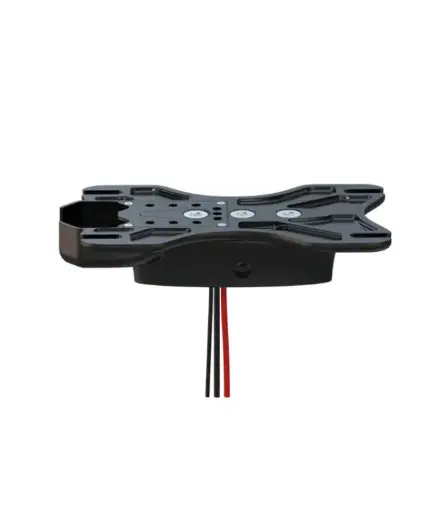 [DEY606208] DUOTONE DTE-ePart Cruise AL Top Plate with male connector and cables 40260-6208