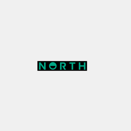 NORTH Wordmark Promo Sticker Small set of 10 241039