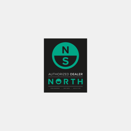 [NOZ241070] NORTH North Dealer Sticker set of 2 - 26 241070