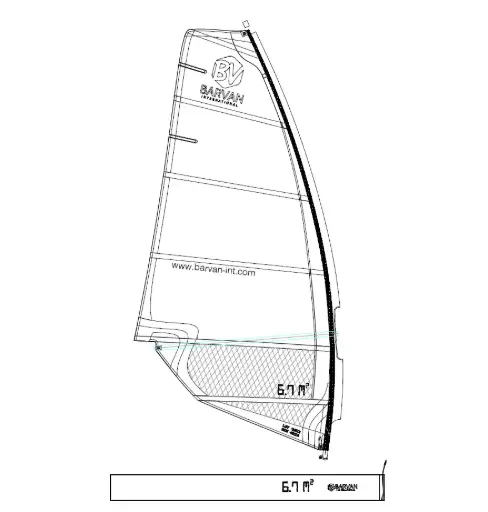 BV RAF Foil-Lite 6 Batten BVSRAFFOI