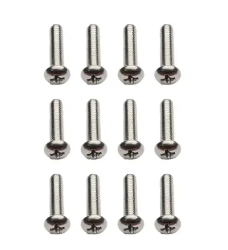 [DFP408082C99016] DUOTONE DTF-Screw Set Footstraps Air Boards (12pcs) (SS24-onw) 42240-8082