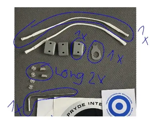 [BSP130135GRESTD] NEILPRYDE Camber Mounting Set  130135-000