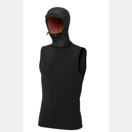 MYSTIC Neoprene top with hood 3/2mm 35016.230016