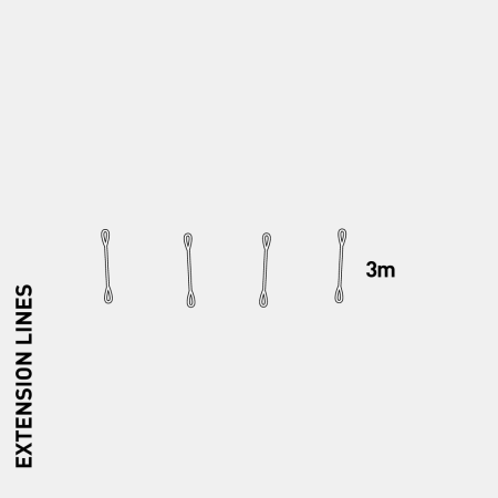 [ACPK20329] CORE Extension Line 3m. as incl in LW kites