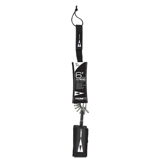 [SSA101950] SIC MAUI SUP LEASH HYBRID COIL-STRAIGHT 6'